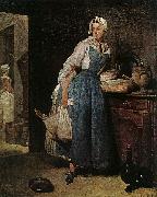 Jean Baptiste Simeon Chardin The Return from Market Spain oil painting artist